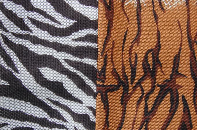 Tissu en maille de polyester de 3 mm 100 tissé en maille respirante pour chaussures 6