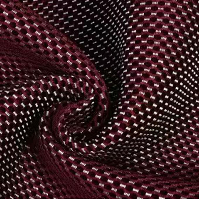 320 - 400GSM Matériau de treillis 3D Matériau de treillis en polyester pour bagages en combinaison 2