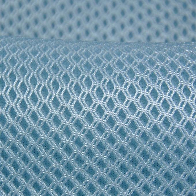 100% de polyester résistant à la déchirure 3D Space Mesh Airmesh Matériau de treillis respirant 0