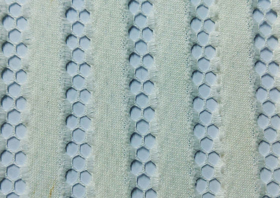 Good price 2 mm 290 gm Tissu en maille poly, matériau en maille respirable 100% polytester en ligne