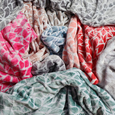 Good price 320gm Couverture à deux côtés de corail Faux Couverture à deux côtés pour l'hiver Résistant à la décoloration en ligne