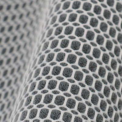Good price Matériau de treillis 3D gris de 3 mm, 100% de treillis en polyester absorbant l'humidité en ligne