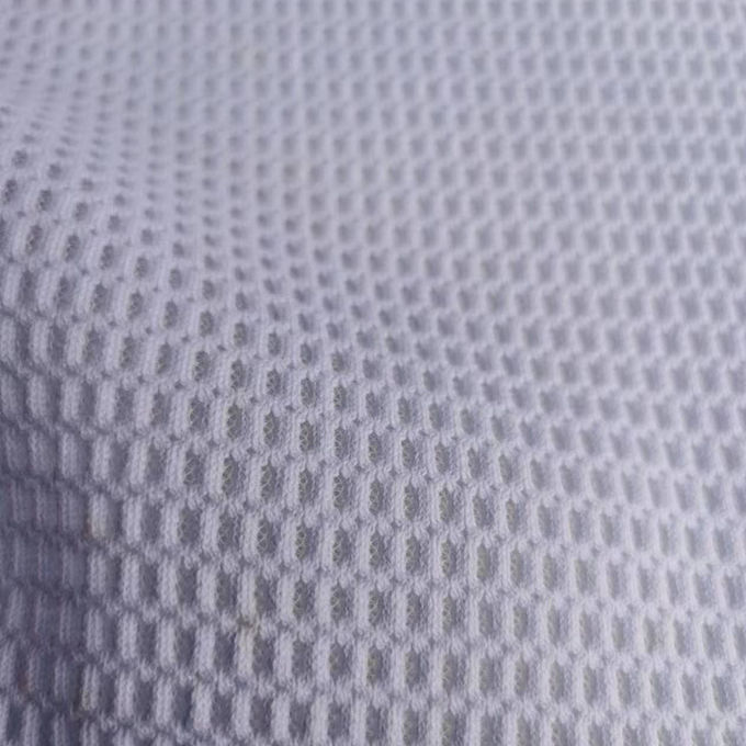 Tissu en coton 3D en treillis spatiaux 2 mm tricoté en treillis respirants pour les couvertures 3