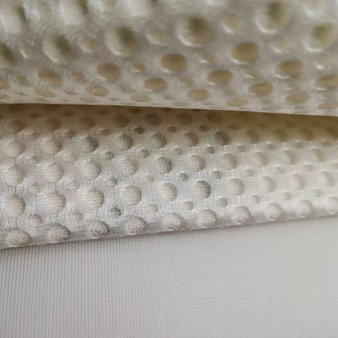 Tissu à mailles d'air imperméable à l'eau de 280 gm 150D Tissu à mailles d'espacement pour textile domestique 1