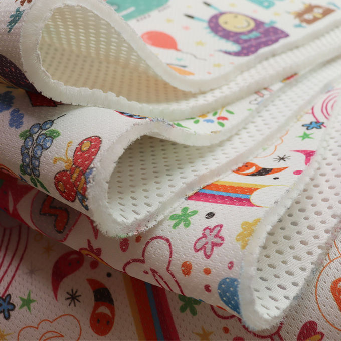 Conception de bébé 6mm 3D espaceur 600GSM respirant Air Mesh pour sac 1