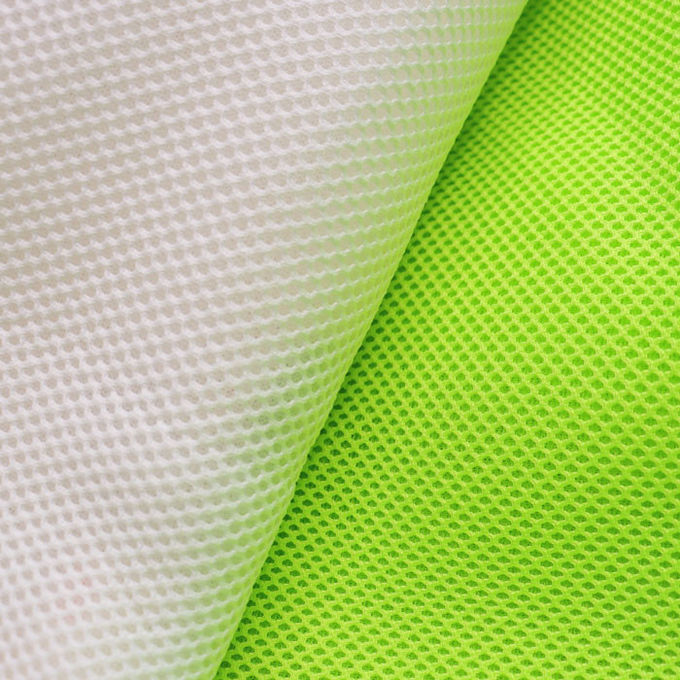 Tissu en treillis d'espace en treillis d'air de 3 mm 280GSM Tissu en treillis 3D pour dossier de siège 2