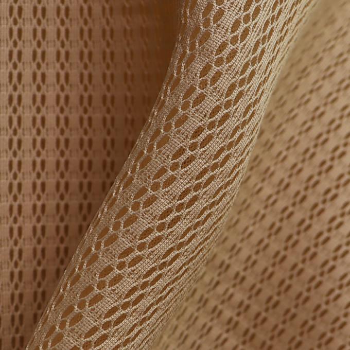 Tissu en maille de polyester gris tricoté 3 mm pour le dossier du siège 1