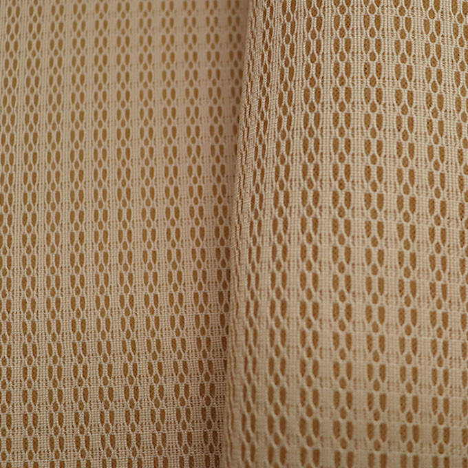 Tissu en maille de polyester gris tricoté 3 mm pour le dossier du siège 3