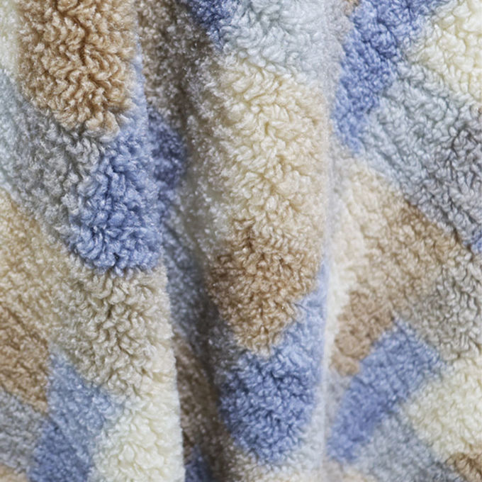 Non Toxique Carré Légère Couverture Corallienne Lancer Couverture de fourrure Minky 1