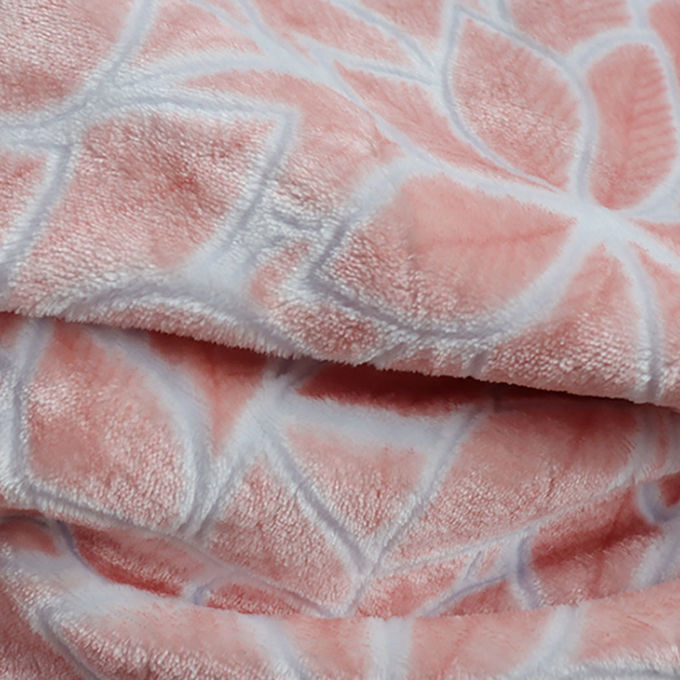 320gm Couverture à deux côtés de corail Faux Couverture à deux côtés pour l'hiver Résistant à la décoloration 10