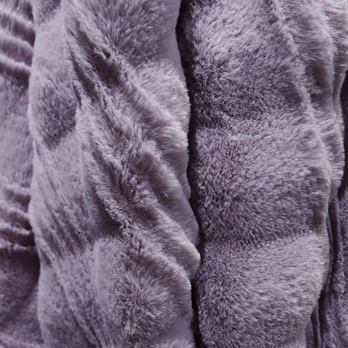 Couverture chaude de haute résistance à la couleur, ensemble de faux fourrure, couvertures en peluche 1