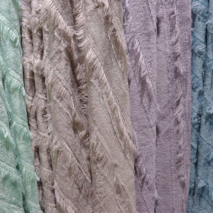 Couverture chaude d'hiver de style polyester à séchage rapide 2