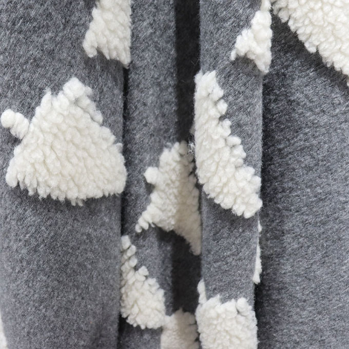 Tricot de laine de corail de laine de flanelle de jeter la couverture de fourrure fausse douce couverture minky pour l' hiver 2
