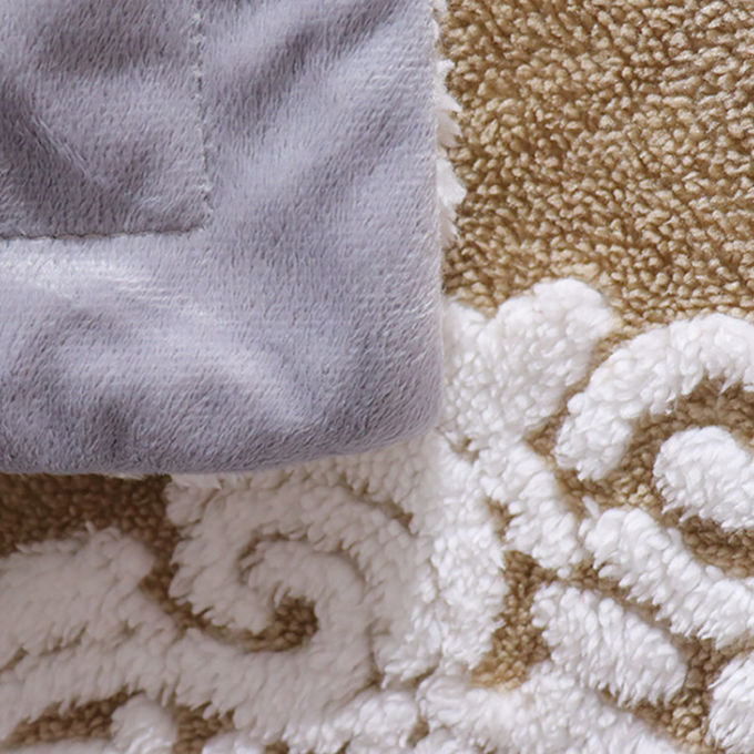 OEM Anti-statique couverture de laine de corail Faux couvertures de fourrure pour l'hiver 2