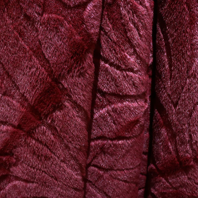 Couverture à deux côtés de laine de corail polyester faux fourrure Minky lancer des couvertures 320gm 3