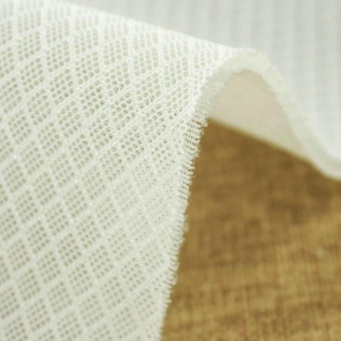 Matériau de treillis d'air plat Jacquard Tissu de treillis d'air anti-abrasion pour les vêtements 2