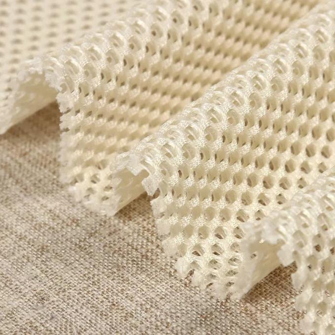 Fabrication à base de polyester 100% en maille à air en tricotée en maille à air respirante en maille à air en tissu espaceur en maille en tissu pour Beding 5