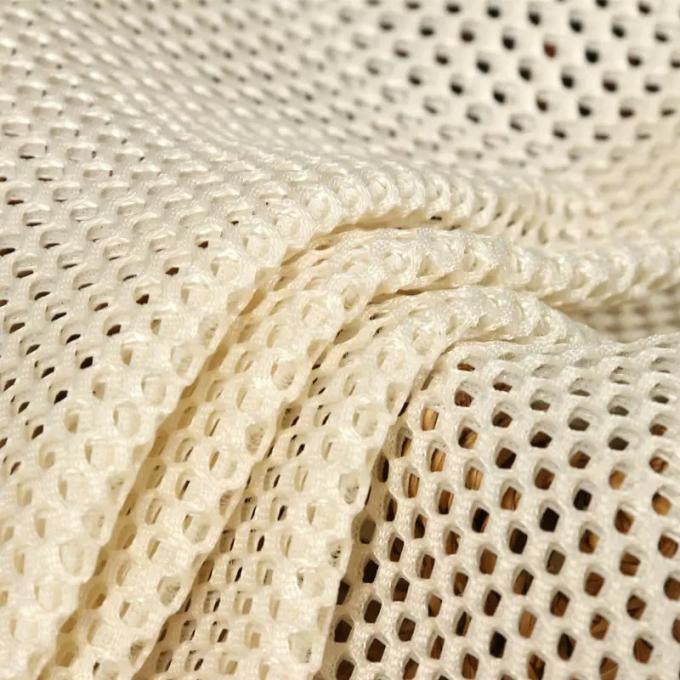 Fabrication à base de polyester 100% en maille à air en tricotée en maille à air respirante en maille à air en tissu espaceur en maille en tissu pour Beding 4