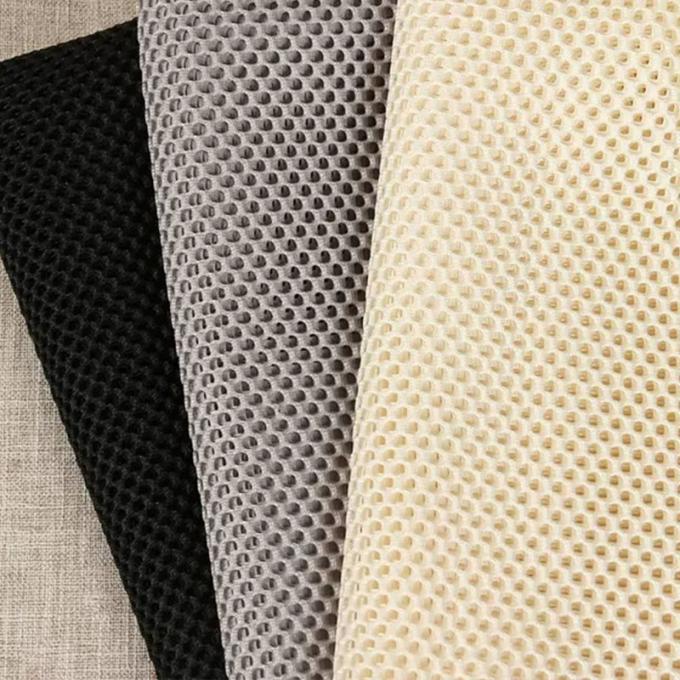 Fabrication à base de polyester 100% en maille à air en tricotée en maille à air respirante en maille à air en tissu espaceur en maille en tissu pour Beding 3