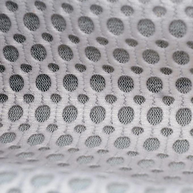 230GSM Matériau de maille à air Tissu poly-maillage hautement souple 3