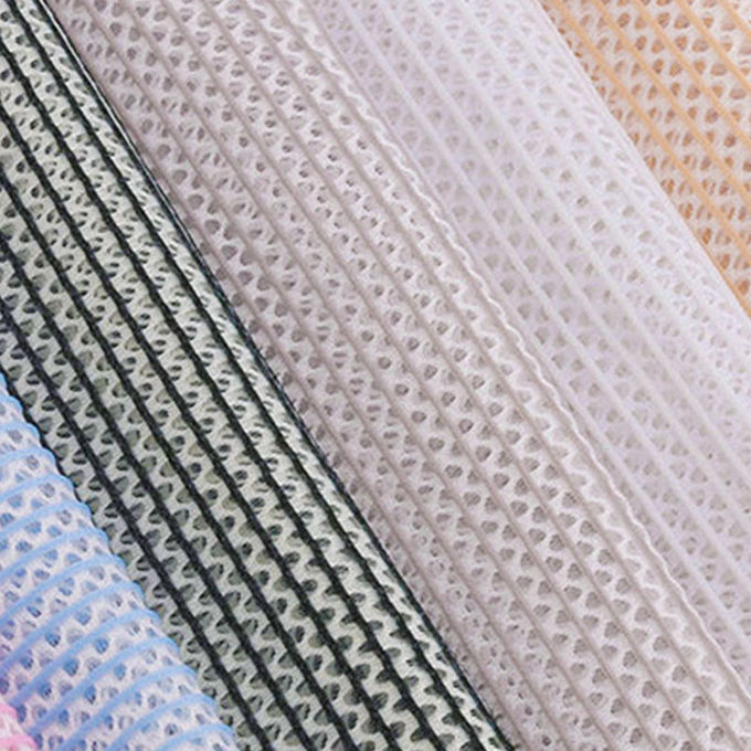 100 par polyester Tissu de maille à air résistant aux déchirures Tissu de maille résistant à l'eau respirant 3