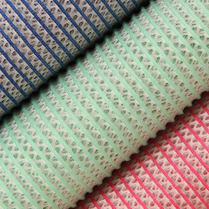100 par polyester Tissu de maille à air résistant aux déchirures Tissu de maille résistant à l'eau respirant 1