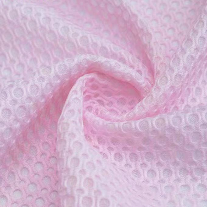 230GSM Matériau de maille à air Tissu poly-maillage hautement souple 1