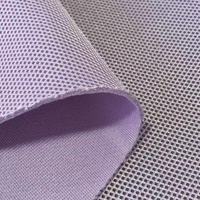 Tissu en maille de polyester 3D anti-moisi Tissu en maille d'espacement pour matelas 2