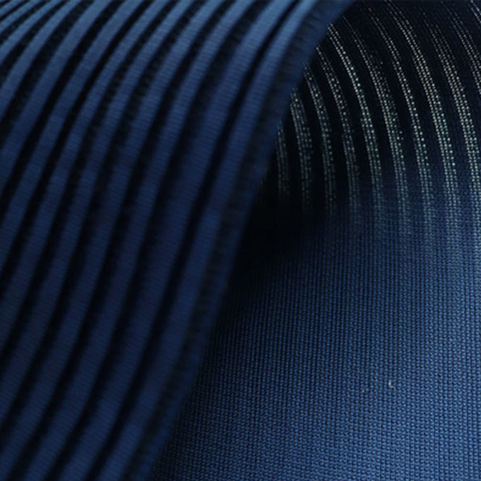 Matériau de treillis 3D résistant aux larmes, respirant, tissus en treillis en polyester 240GSM pour chaussures 2