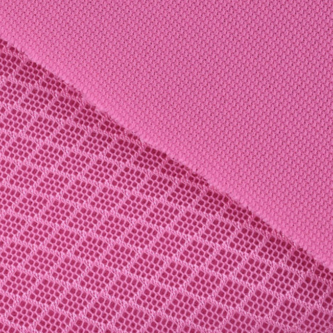 200×200 280gm 3D Spacer Mesh Polyester Tissu en maille d'athlétisme pour améliorer l'esthétique 2