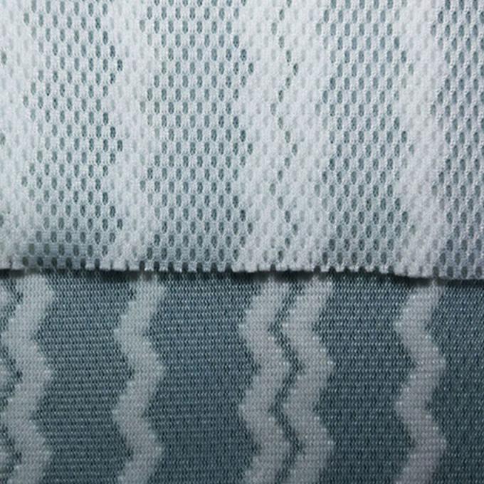Tissu en maille de polyester 3D respirant 180gm 75D Tissu séparateur de maille 2