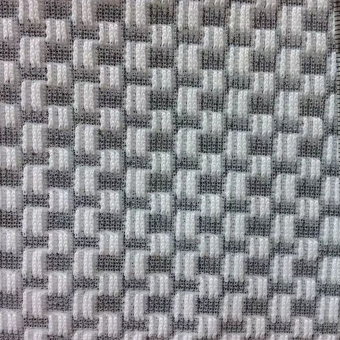 320gm Airmesh Polyester tricoté Matériau de treillis respirant Tissu de treillis pour matelas 1