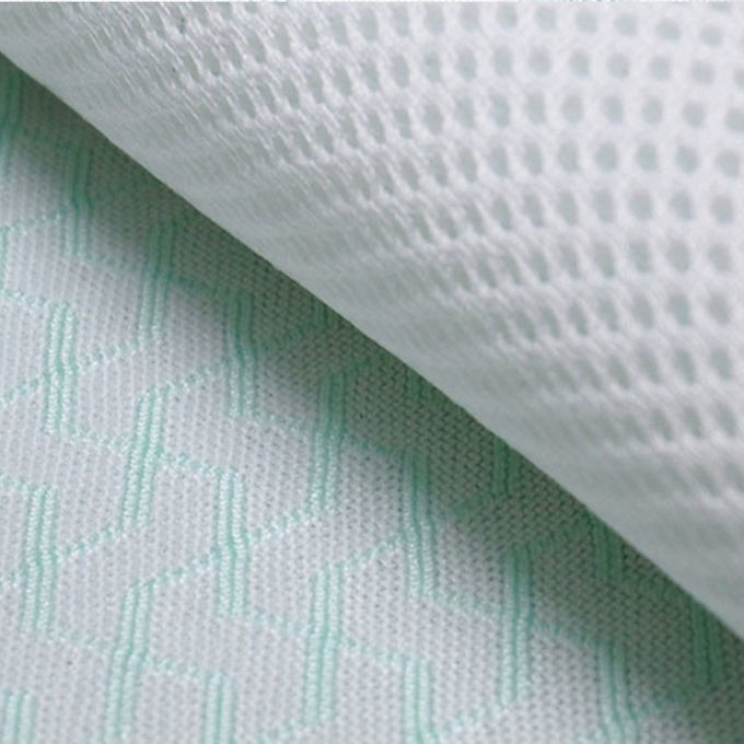 6 mm Mesh 3D en bambou souple Filtre à air Mesh en tissu Haute respirabilité 0