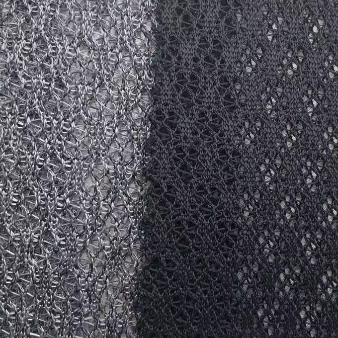 57 pouces à 58 pouces Tissu de treillis d'espace 280gm Matériau de treillis d'air pour le pliage 1